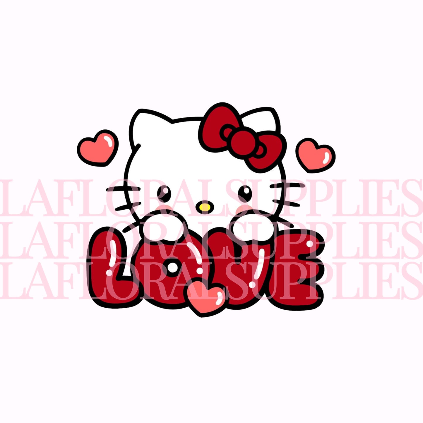 Hello Kitty Love Valentine's Day Topper
