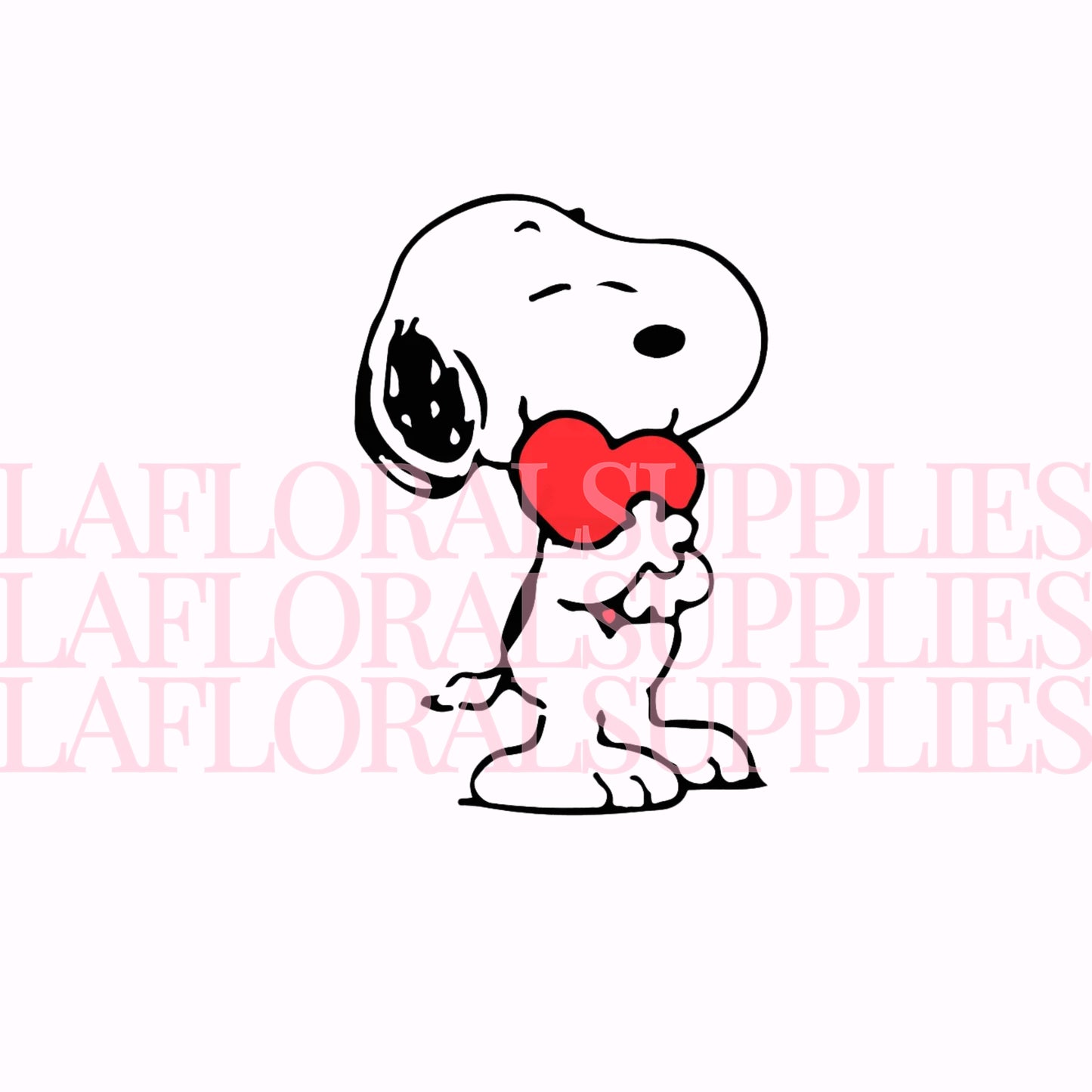 Snoopy Valentine's Day Printed Topper