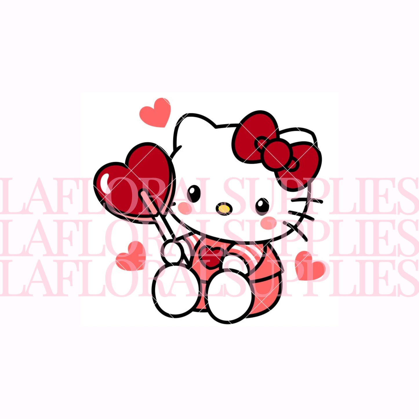 Hello Kitty Heart Pop Valentine's Day Topper