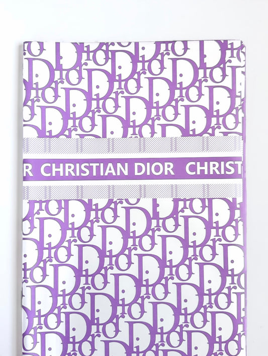 Purple & White CD Wrapping Luxury Paper