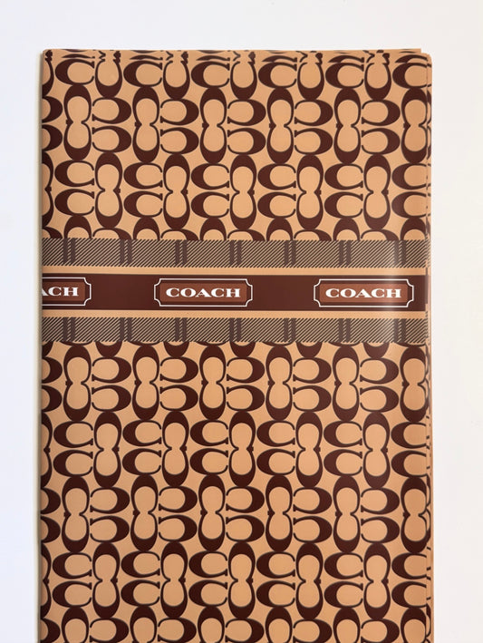 Brown C Wrapping Luxury Paper