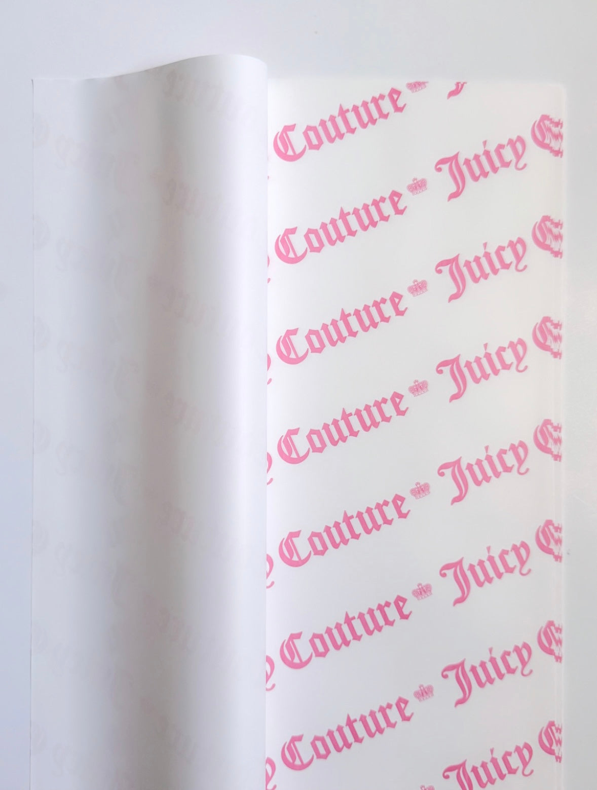 White Pink Juicy Wrapping Luxury Paper