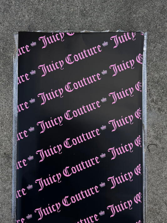 Black Pink Juicy Wrapping Luxury Paper