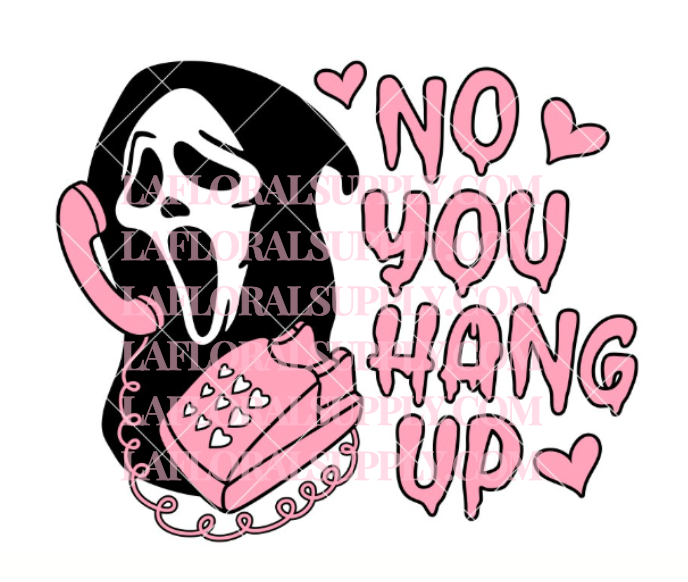 Ghostface Phone Halloween Topper