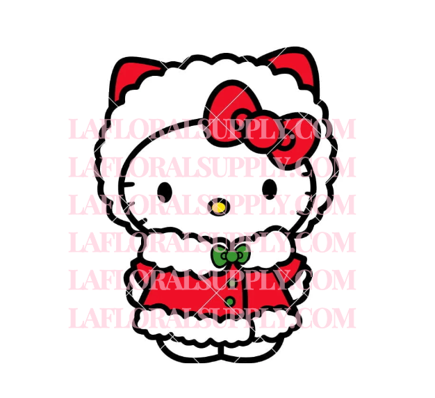 Hello Kitty Christmas Outfit Christmas Topper