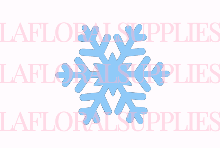 Snowflake Christmas Topper