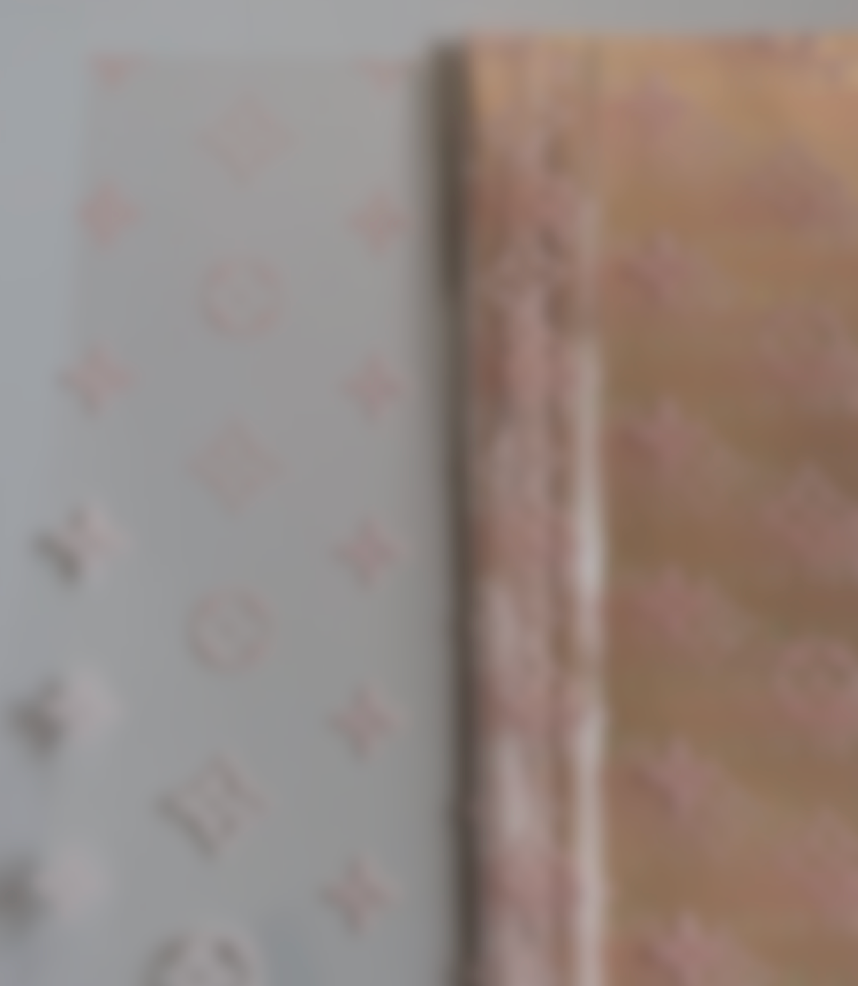 Clear Pink Luxury Floral Paper