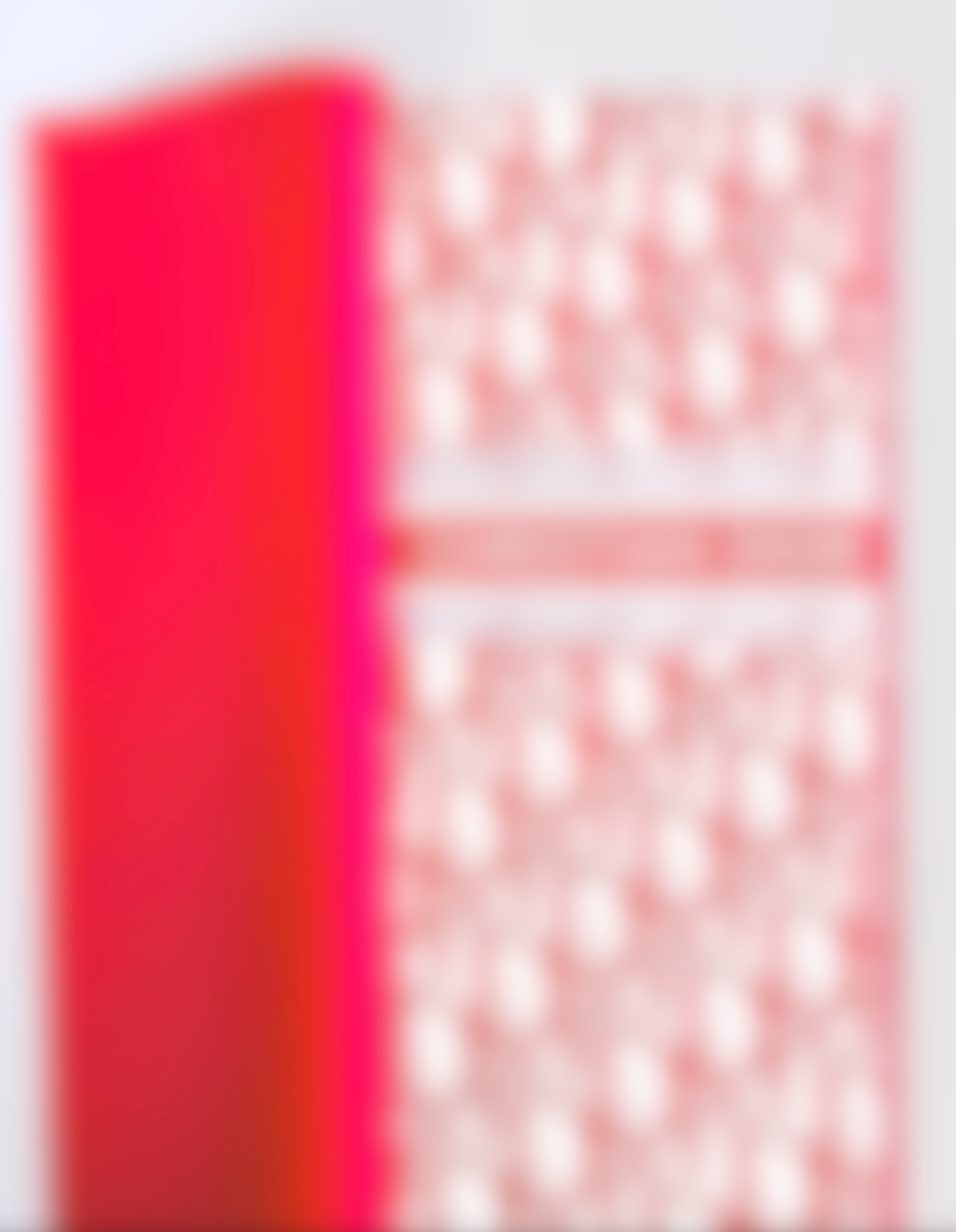 White & Red CD Luxury Floral Paper