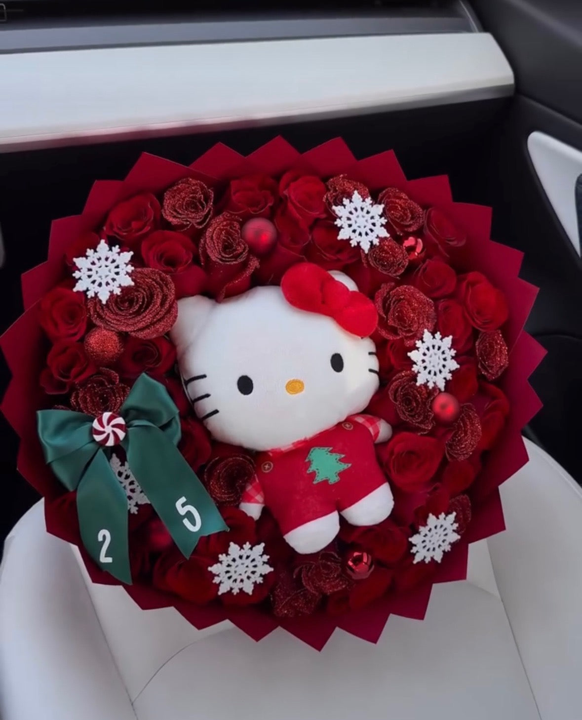 Christmas Ribbon + Bow Included (Read Description)