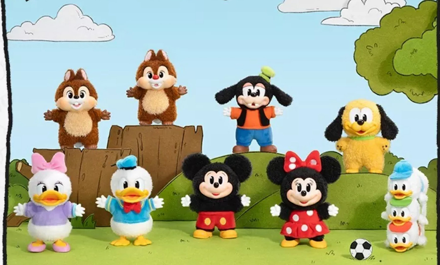 Mickey & Friends Keychain