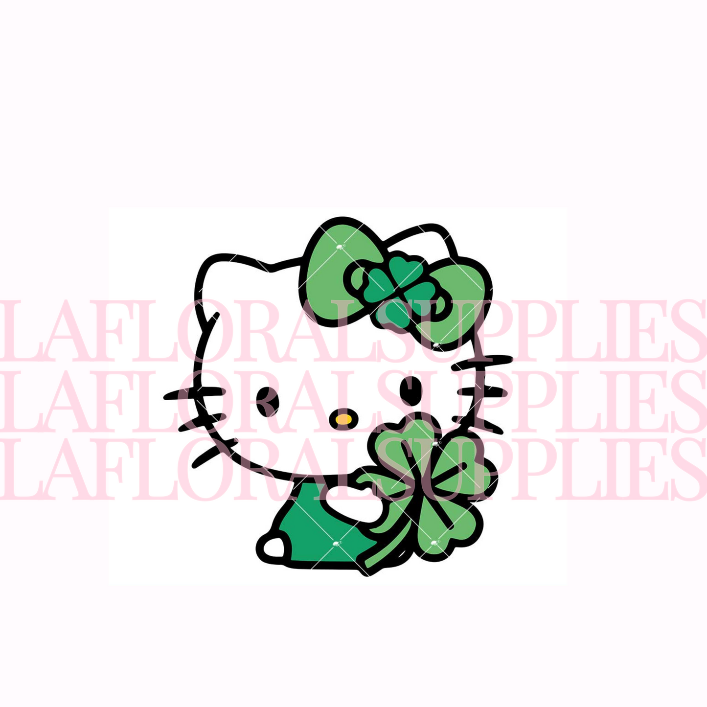 Hello Kitty St. Patrick’s Day Topper