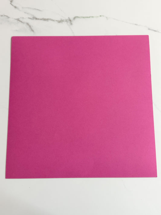 Hot Pink Regular Cardstock