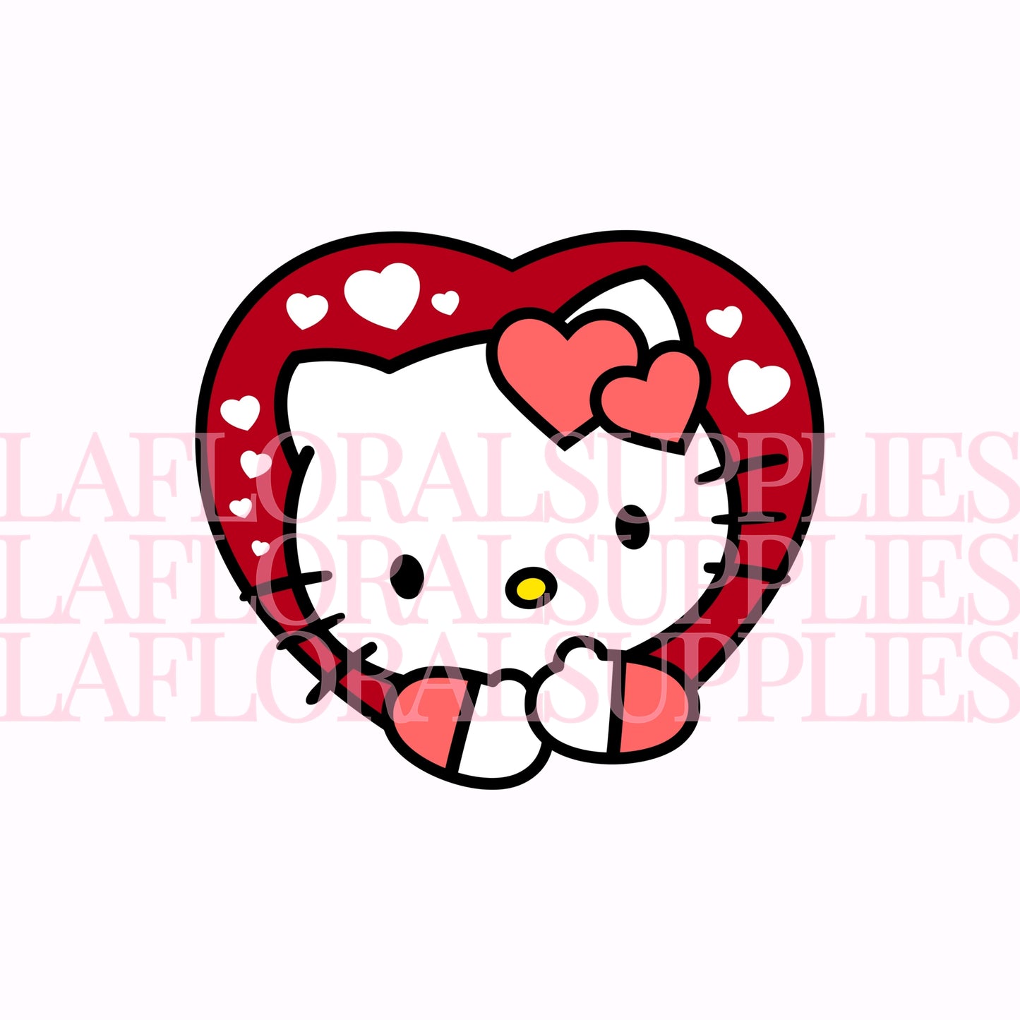Hello Kitty Heart Valentine's Day Topper