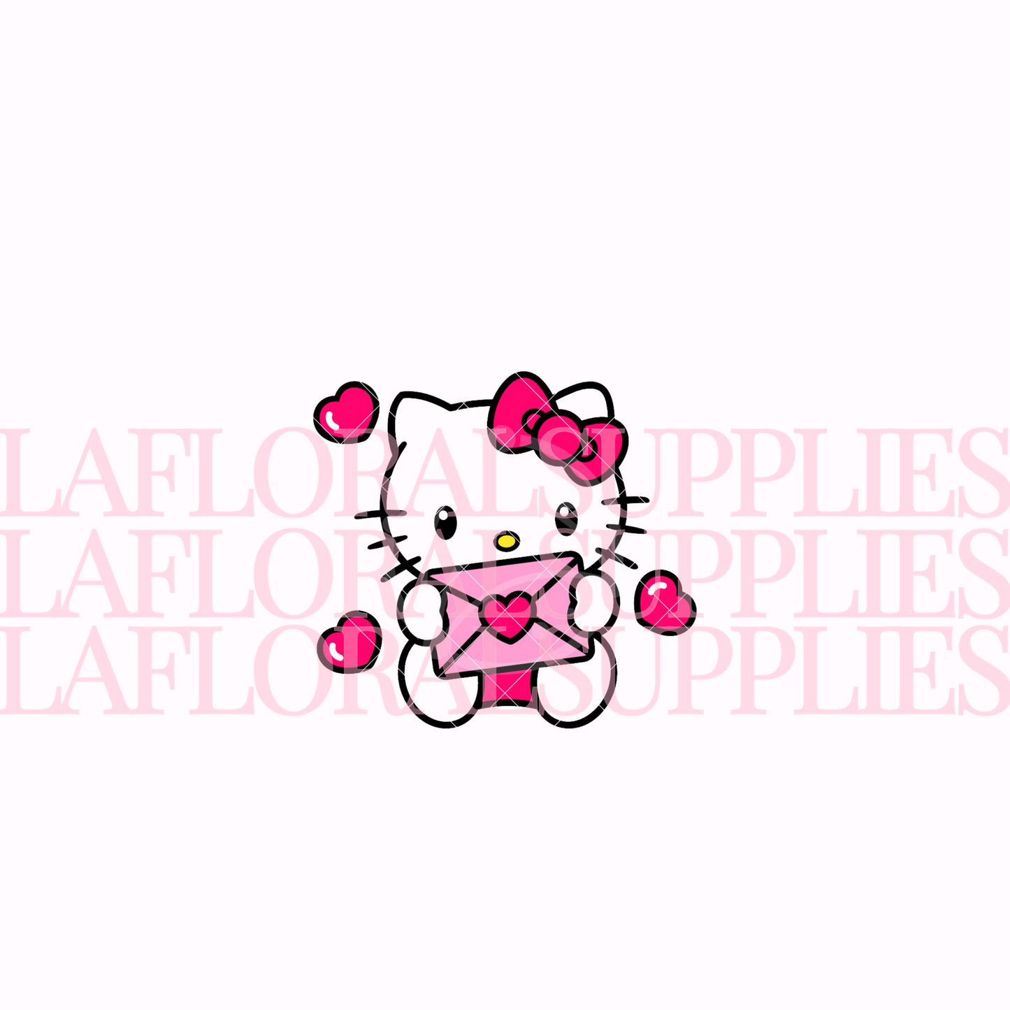 Hello Kitty Love Valentine's Day Topper