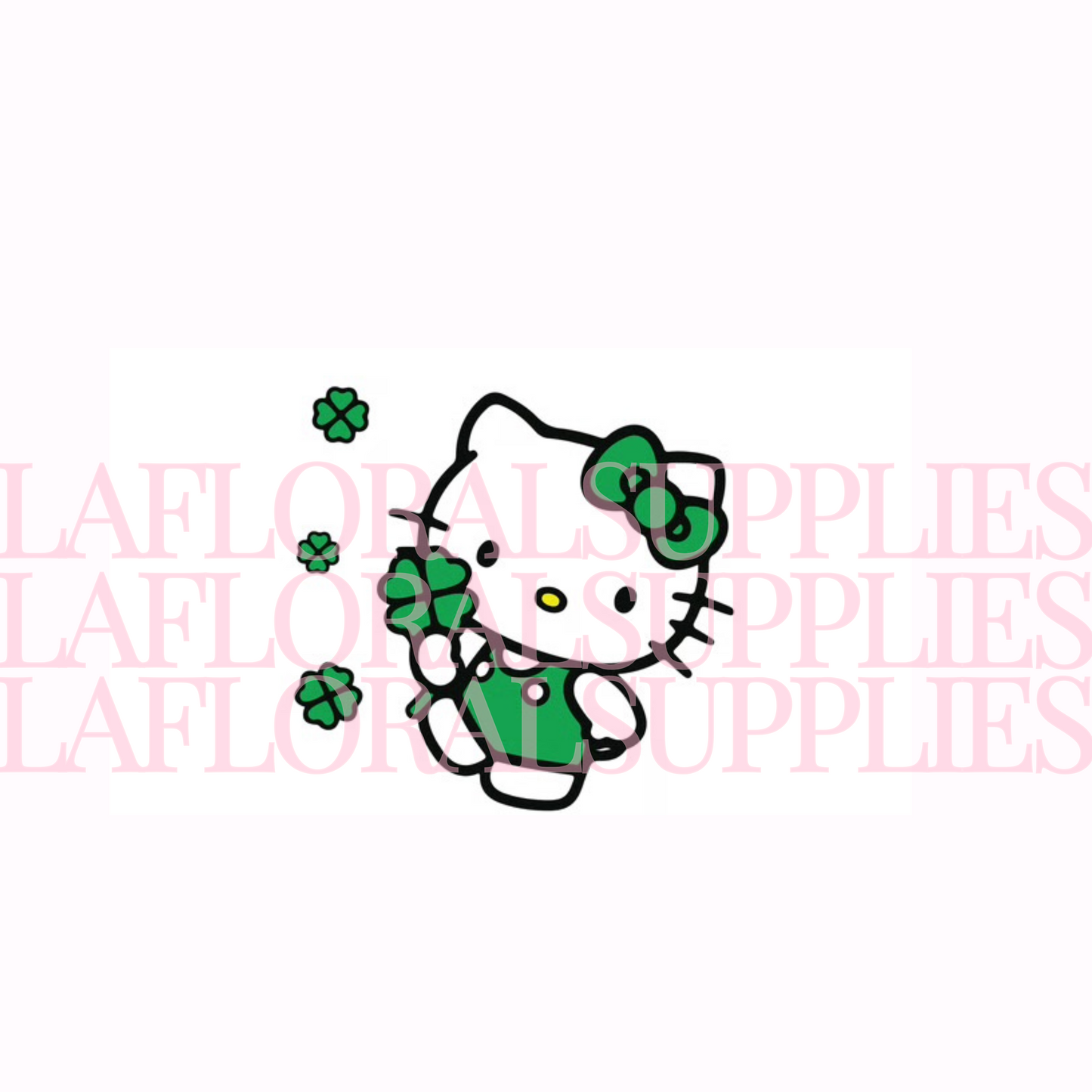 Hello Kitty St. Patrick’s Day Topper