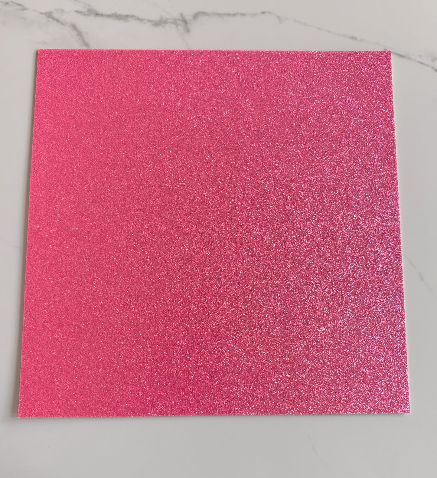 Hot Pink Glitter Cardstock