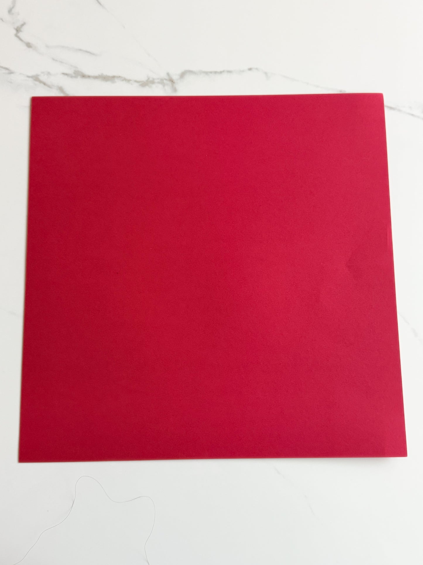 Red Regular Cardstock
