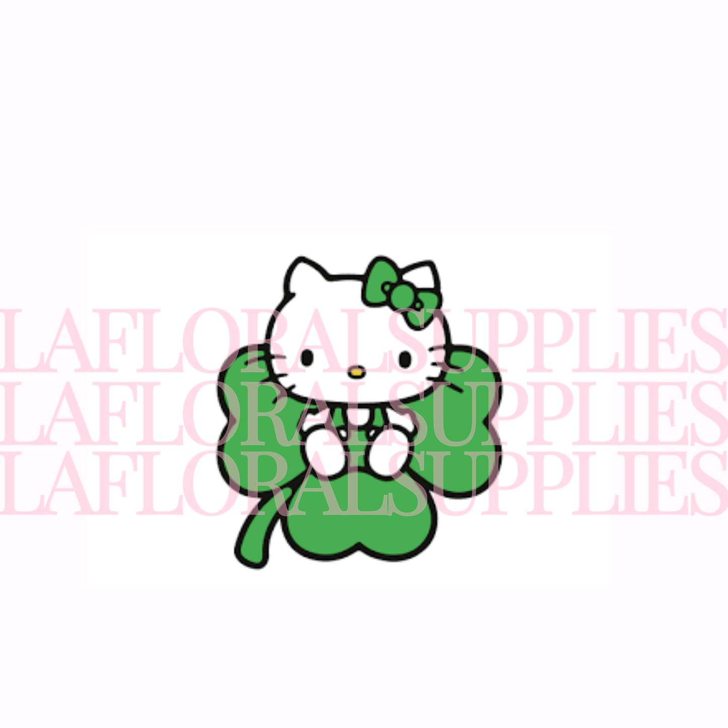 Hello Kitty St. Patrick’s Day Topper