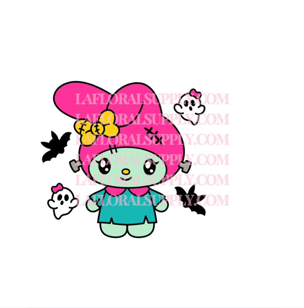 My Melody Frankenstein Halloween Topper