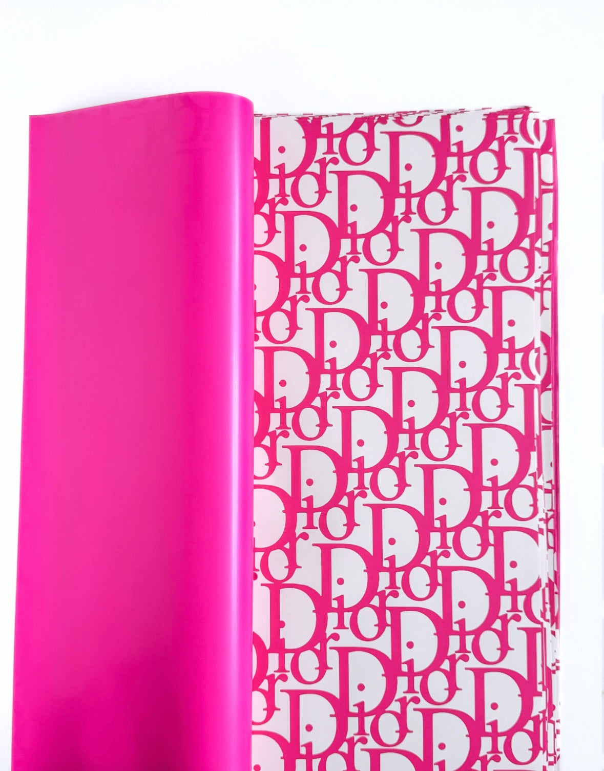 Hot Pink & White Dior Wrapping Luxury Paper