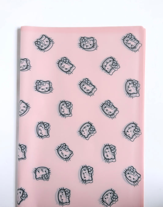 Pink Hello Kitty Floral Paper