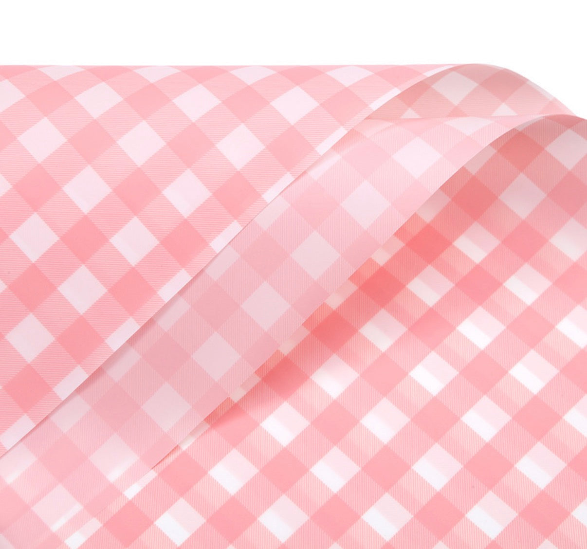 Solid Pink Picnic Floral Paper