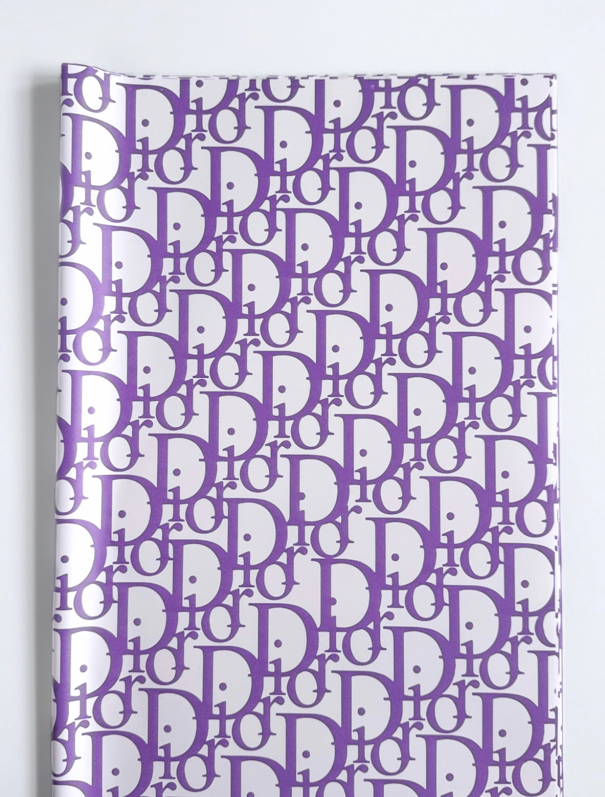 Purple & White Dior Wrapping Luxury Paper