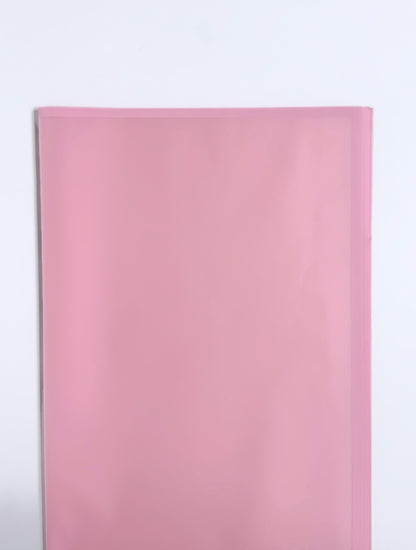 Pink Frosted Floral Paper (Border)