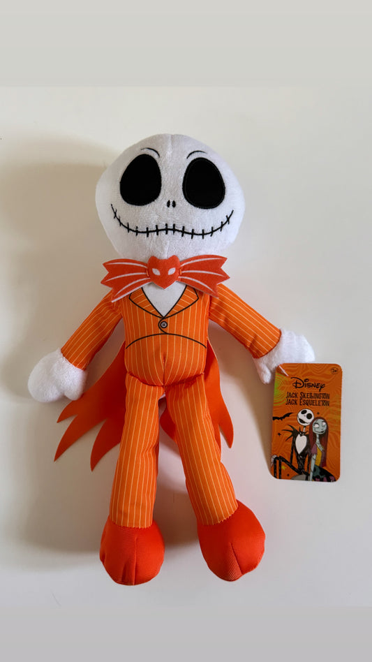 Nightmare Before Christmas Jack Skellington Plushie (ORANGE)