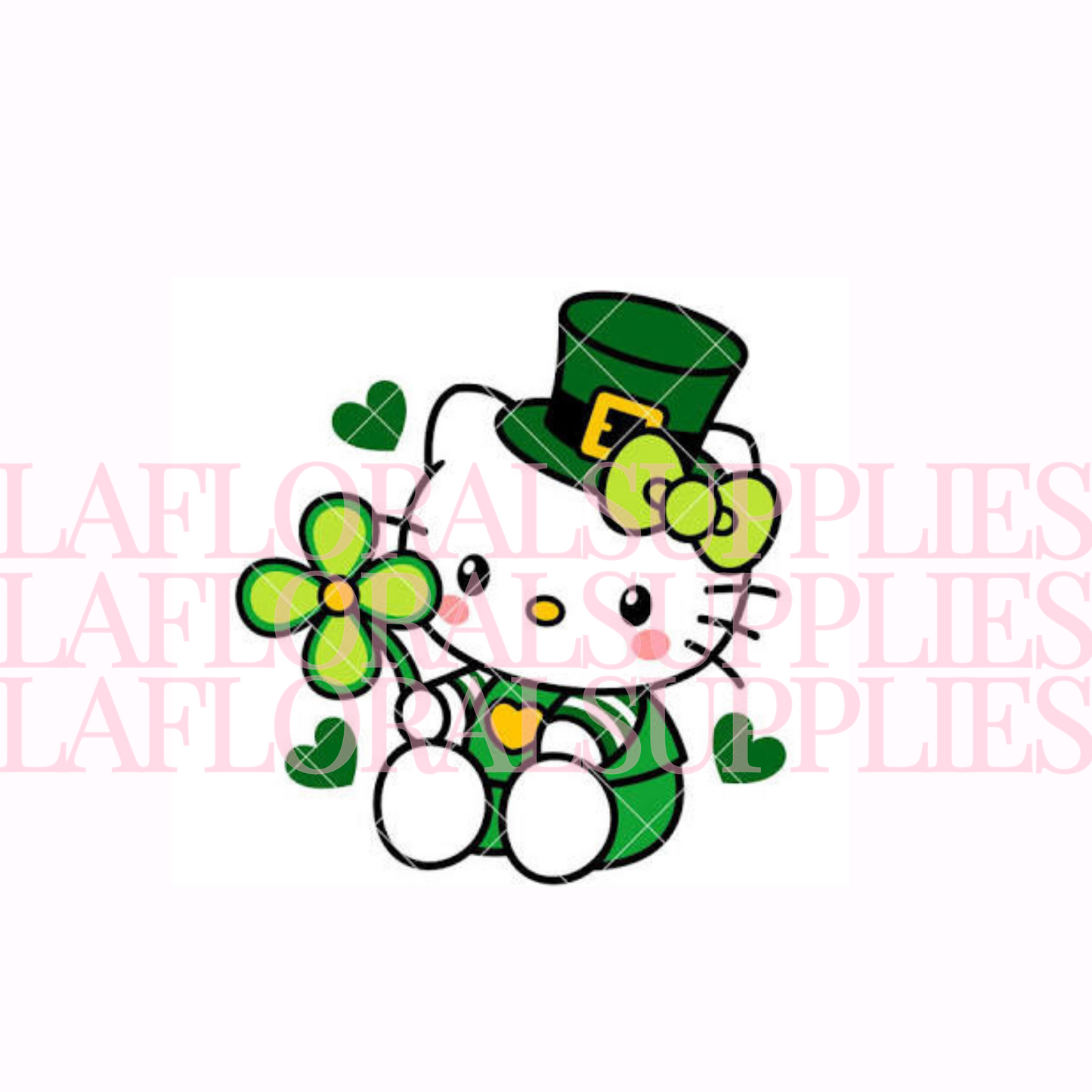 Hello Kitty St. Patrick’s Day Topper