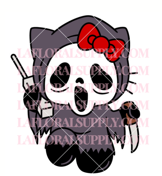 Hello Kitty Scream Halloween Topper