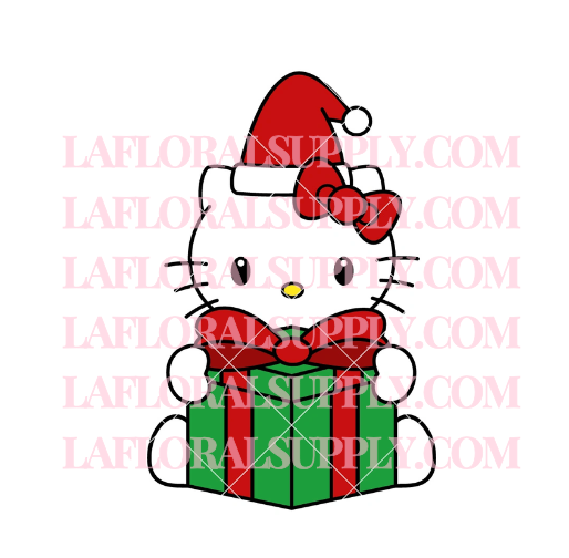 Hello Kitty Gift Christmas Topper