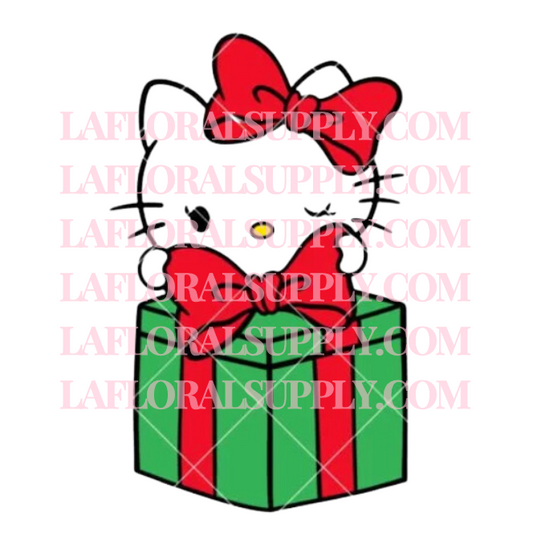 Hello Kitty Gift Christmas Topper