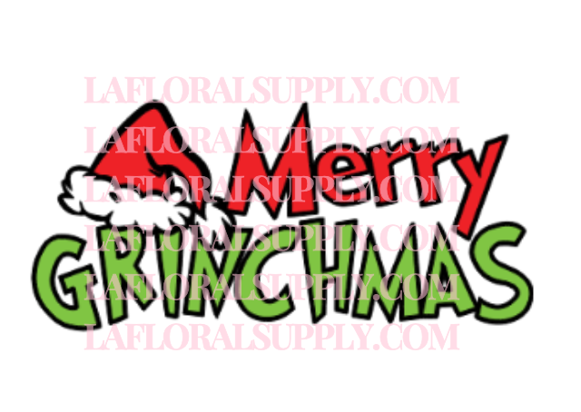 Grinch Merry Christmas Christmas Topper