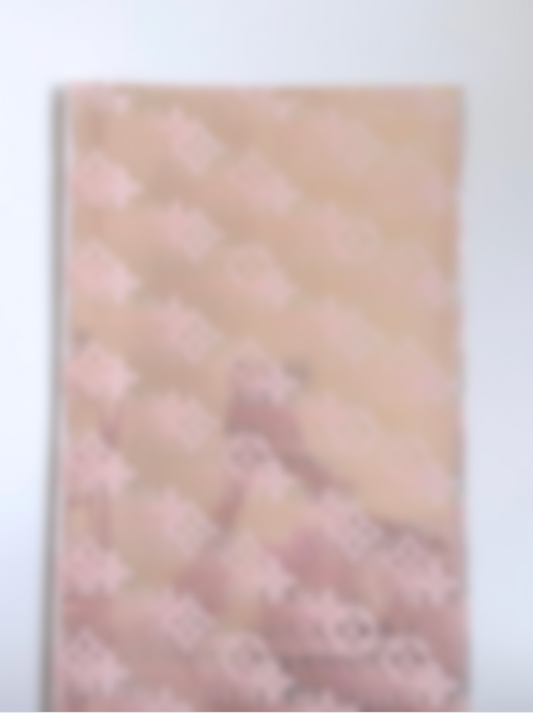Clear Pink Luxury Floral Paper