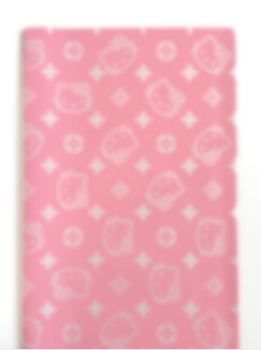 Pink Luxury Hello Kitty Floral Paper