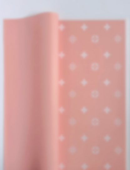 Pink White Border Luxury Paper