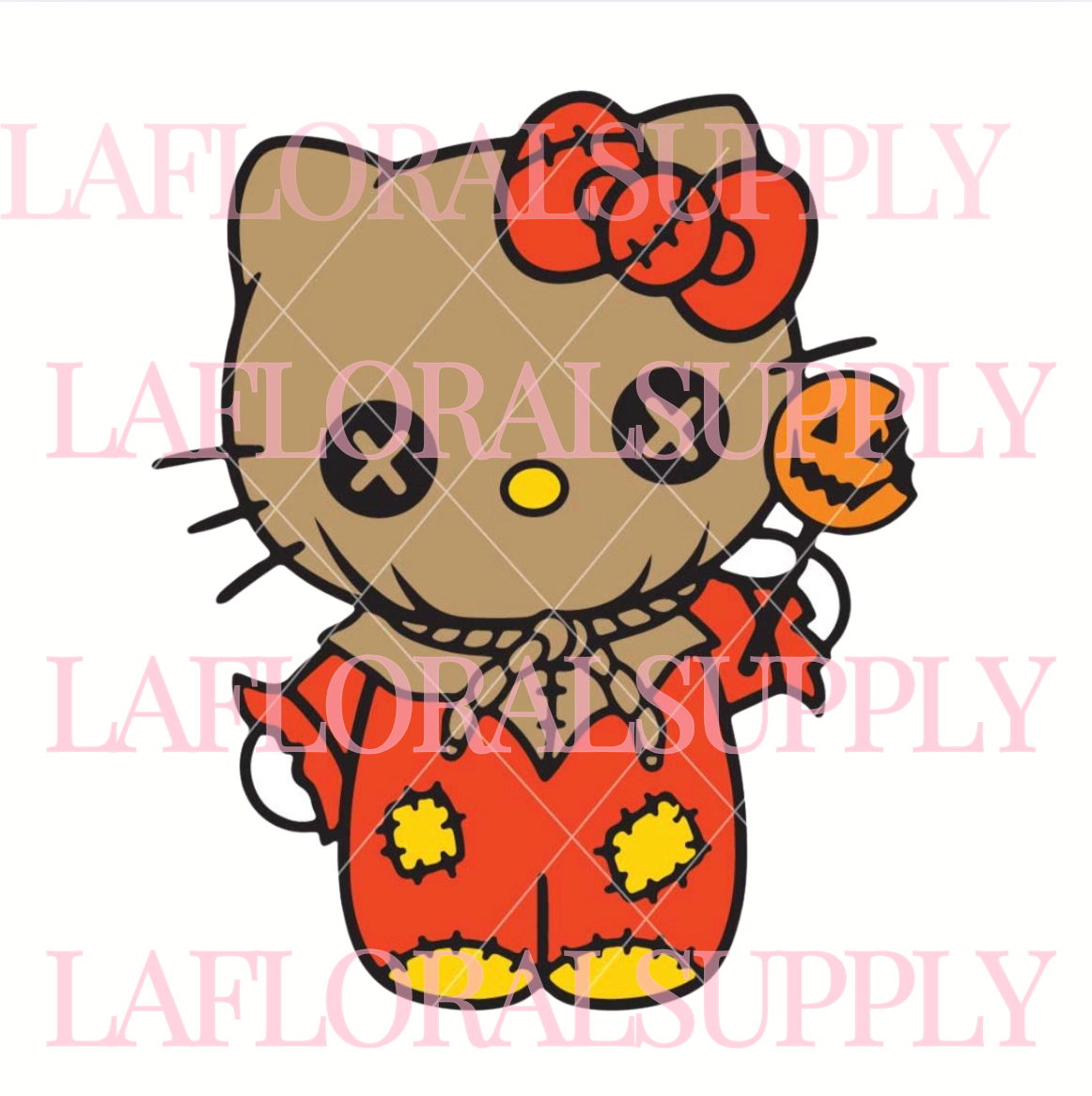 Hello Kitty Trick or Treat Halloween Topper