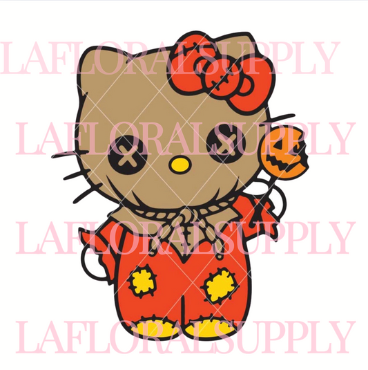 Hello Kitty Trick or Treat Halloween Topper