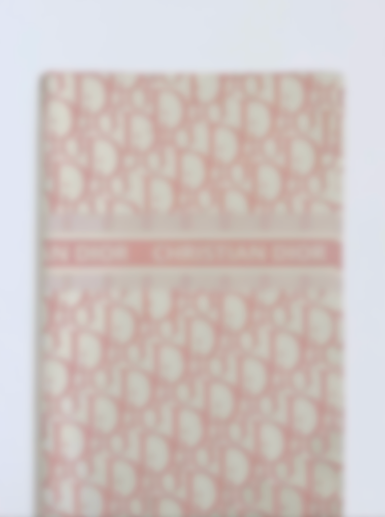 Cream & Pink CD Luxury Floral Paper