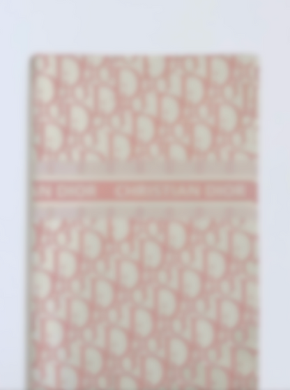 Cream & Pink CD Luxury Floral Paper