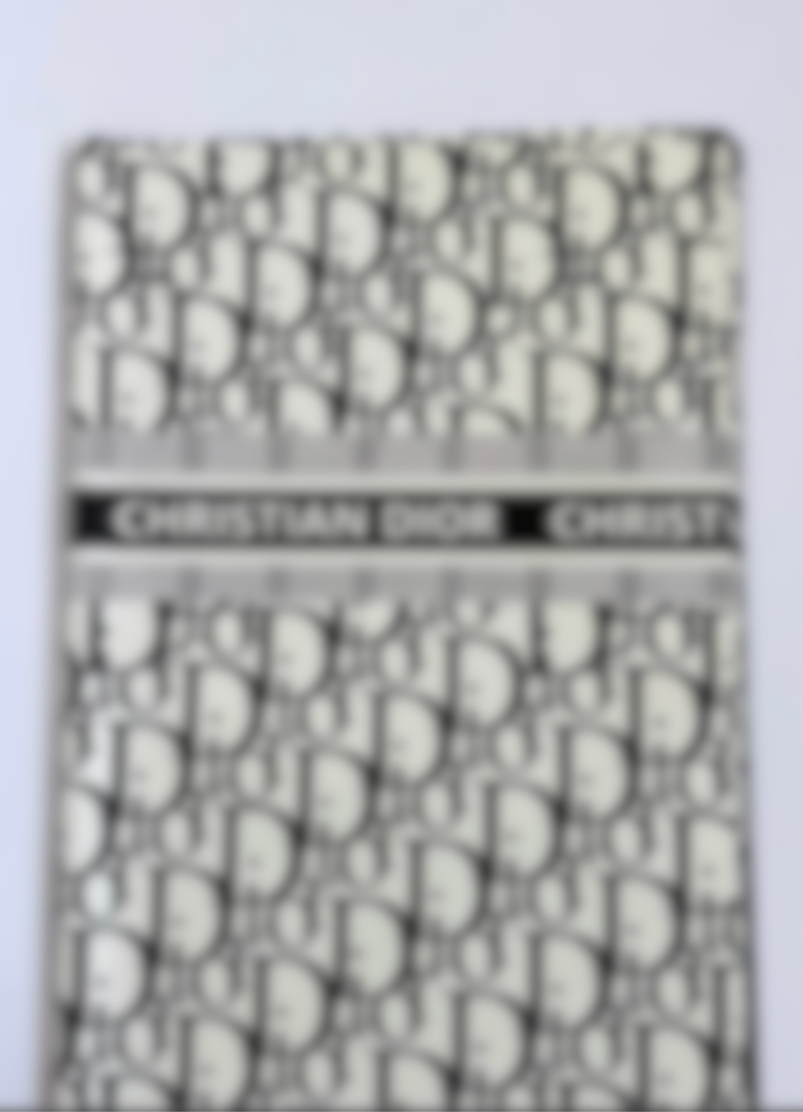 Cream & Black CD Luxury Floral Paper