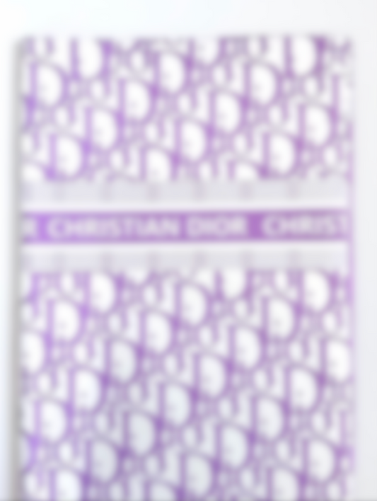 White & Purple CD Luxury Floral Paper