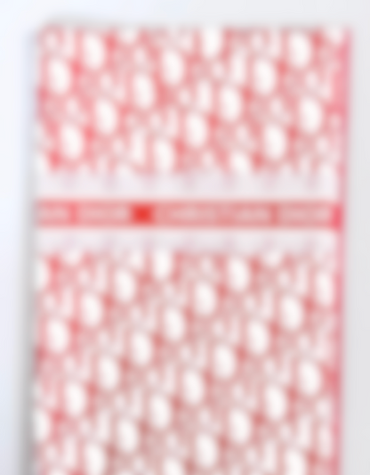 White & Red CD Luxury Floral Paper