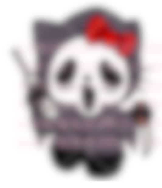 HK Scream Face Halloween Topper