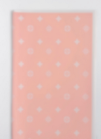 Pink White Border Luxury Paper
