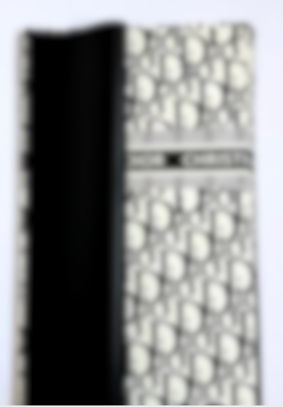 Cream & Black CD Luxury Floral Paper